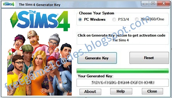 The Sims 4 Generator Key